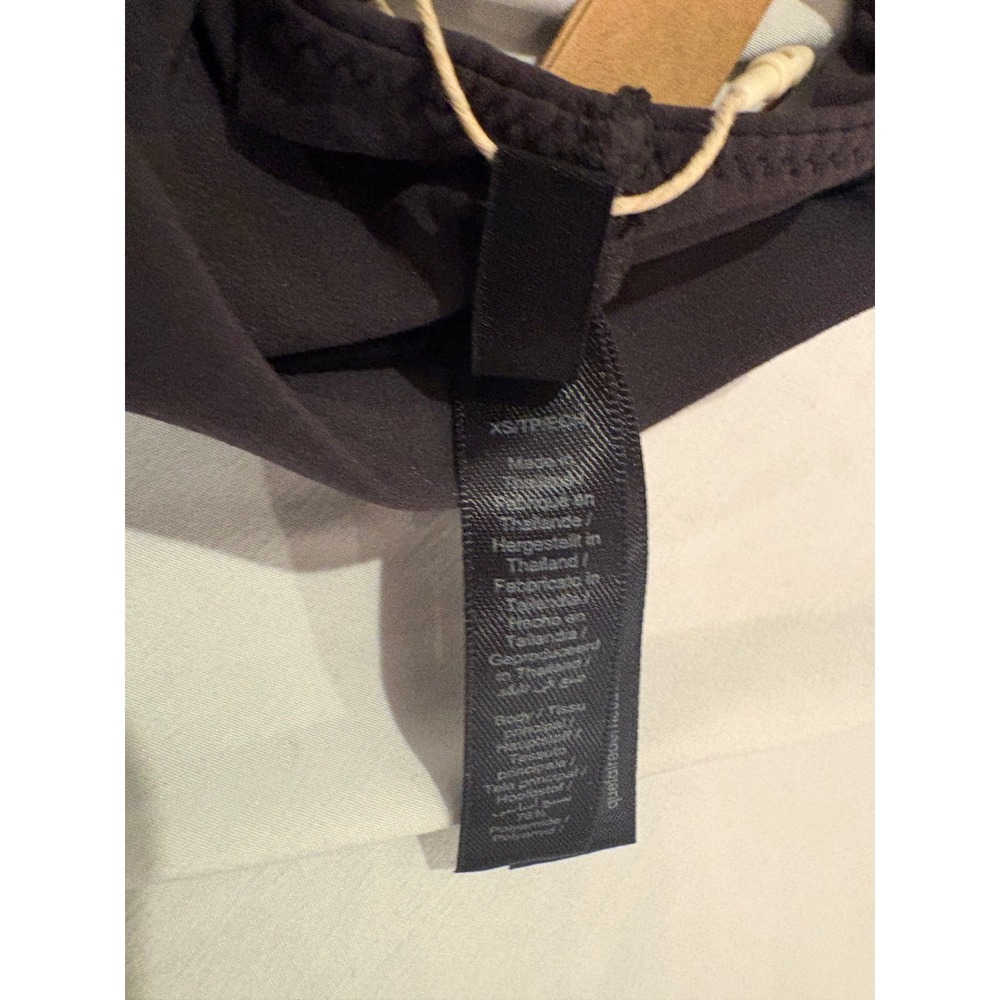 SKIMS Fits Everybody Racerback Plunge Bralette Onyx Black XS PL-PLG-7621W - Picture 4 of 4